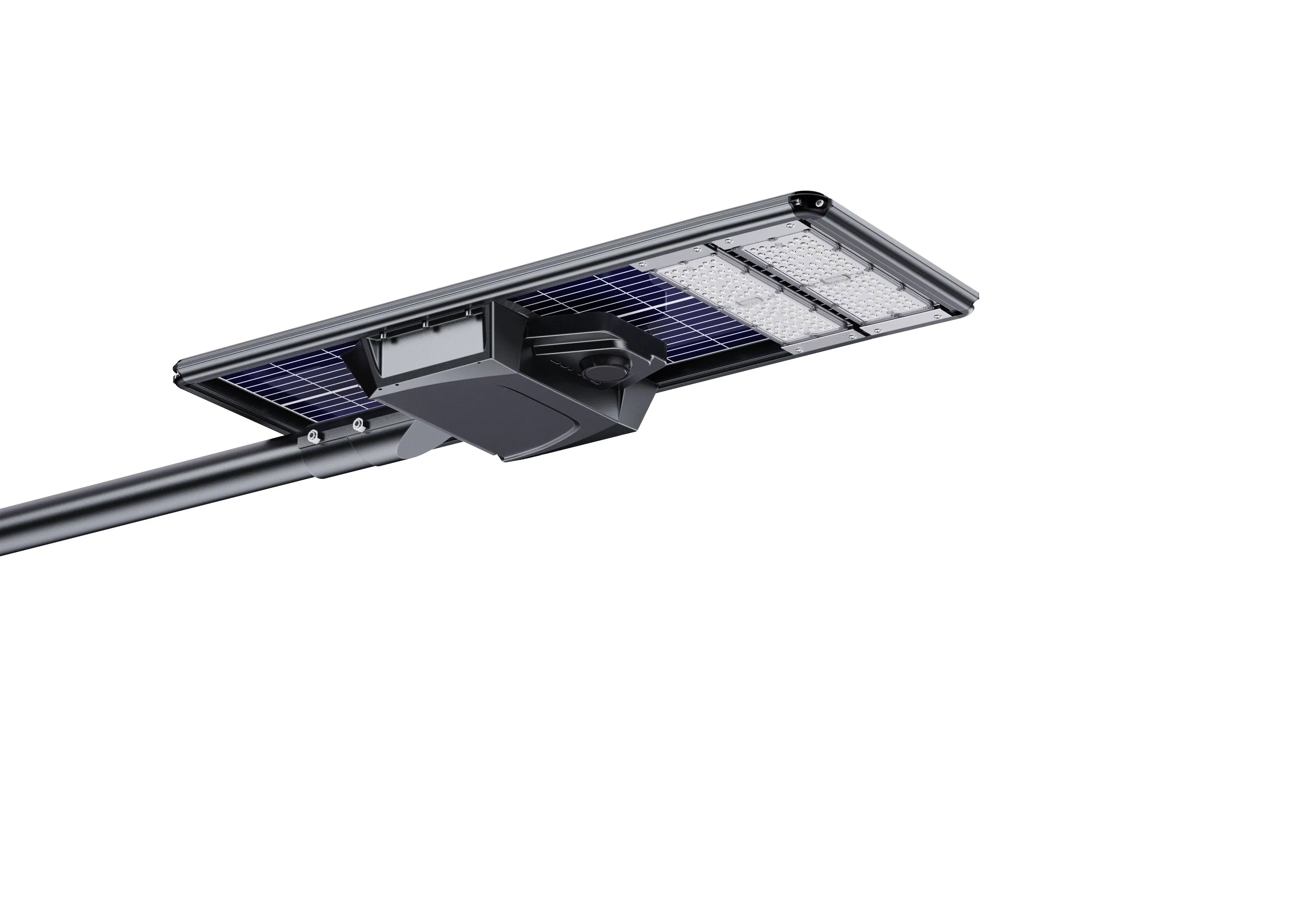 High-Efficiency Integrated Solar Street Light with Motion Sensor