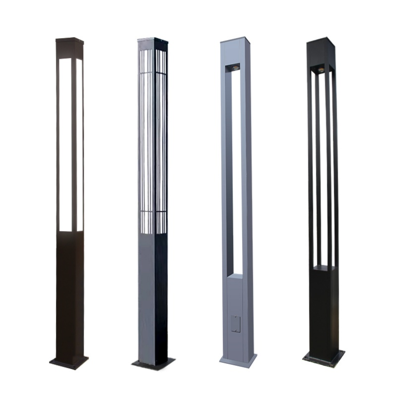 Dimmable LED Solar LED Garden Landscape Bollard Light