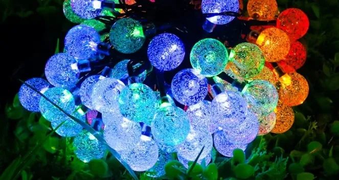 Solar Christmas Light String 7