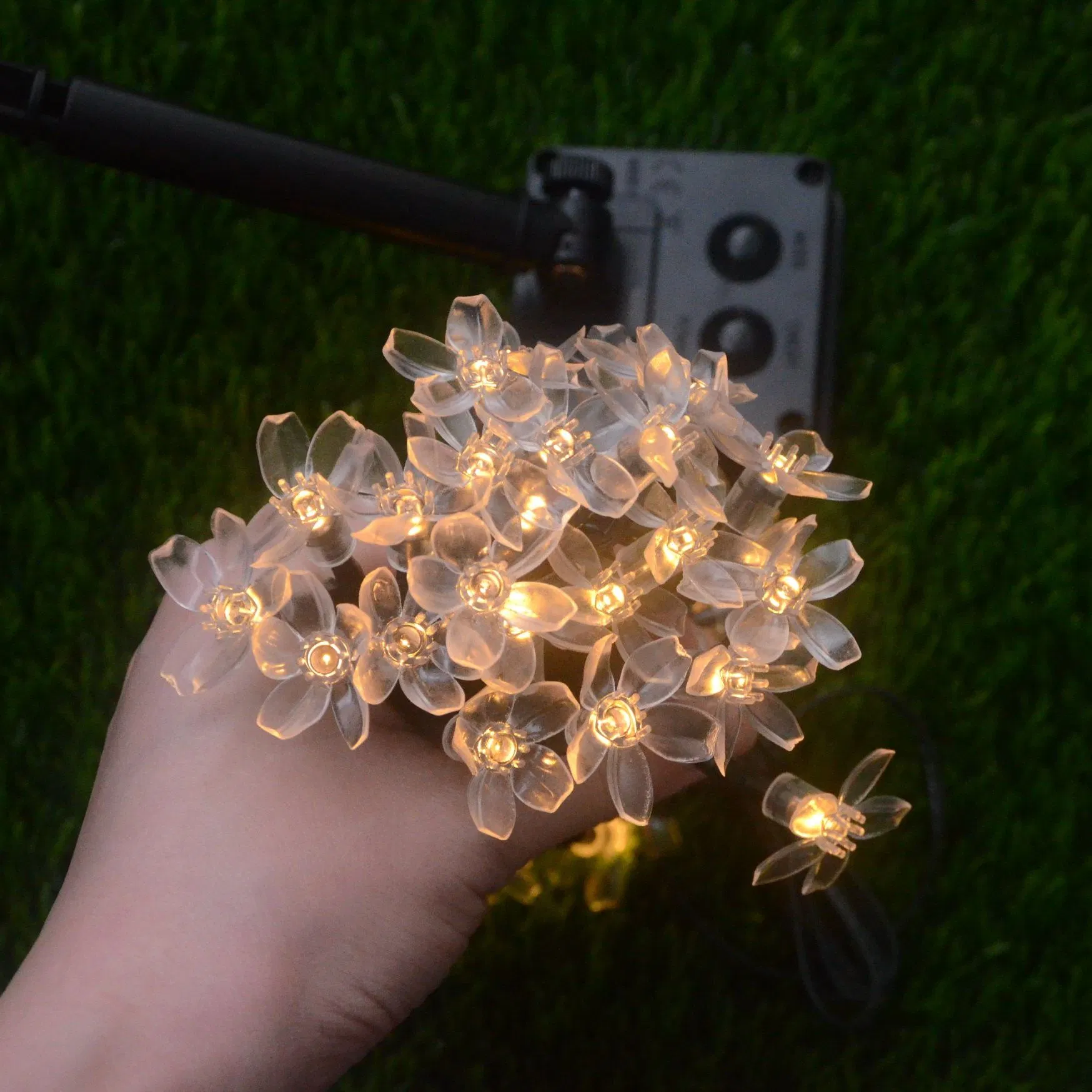 Solar Cherry Blossom Garden Decorative Light for Landscape Decoration