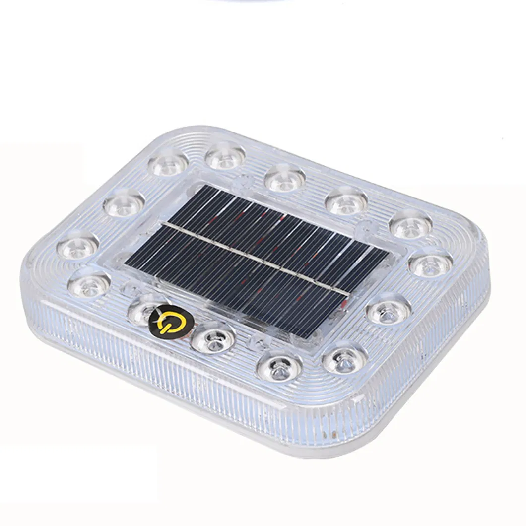 LED Lights New Third Generation Touch Auto Solar Flash Light Anti-Rear-End Light LED Parking Safety Side Light