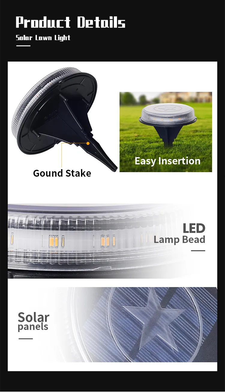 Solar Garden Underground Lights