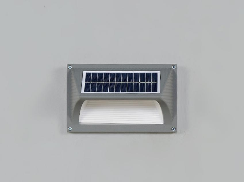 2023new Aluminum Waterproof LED Solar Step Light Wall Lamp
