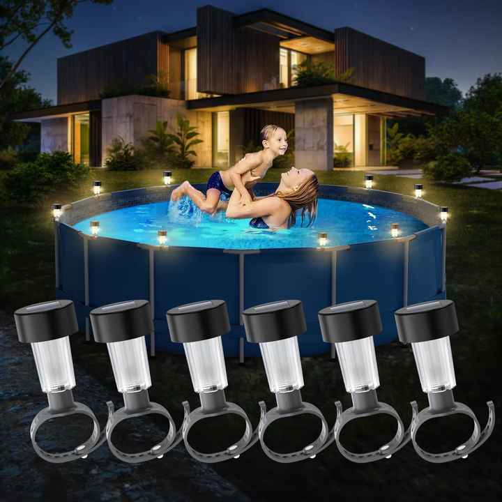 High Brightness Outdoor Solar Flame Pillar Light with LED Lighting IP65 Rating Hot Cross-Border Sale for Garden Deck Patio