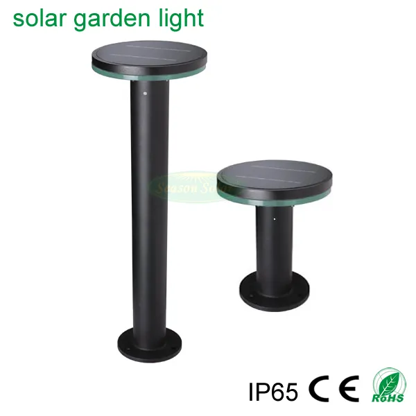 Outdoor Bollard Solar LED Garden Light