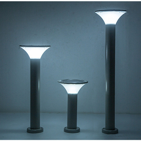 Garden Yeard Aluminum IP65 Solar LED Bollard Light 500lm