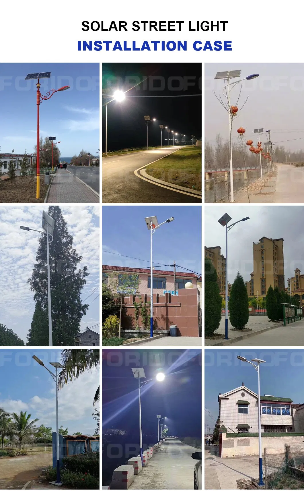 Solar LED Street Light