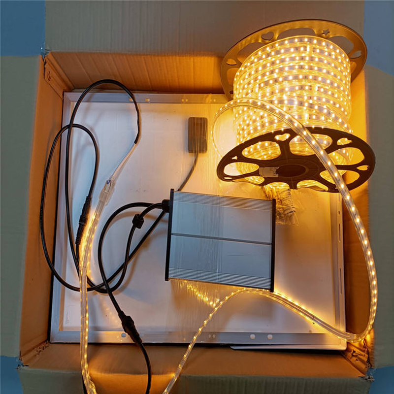 LED Solar Powered Outdoor 10m 50m LED Strip Stairs Step Lights