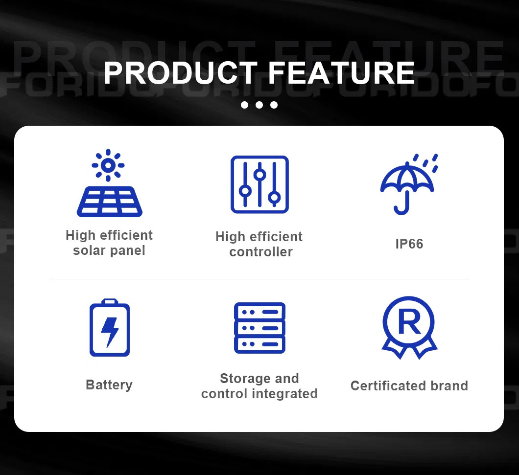 Solar LED Street Light