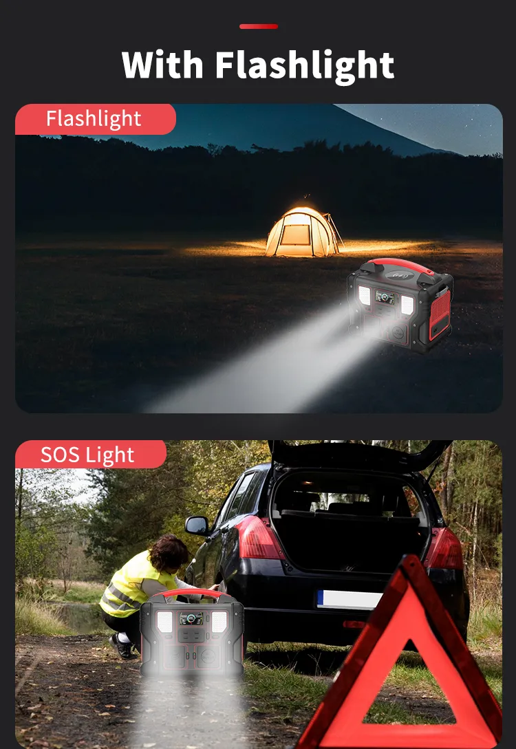 Portable Solar Generator Display 6