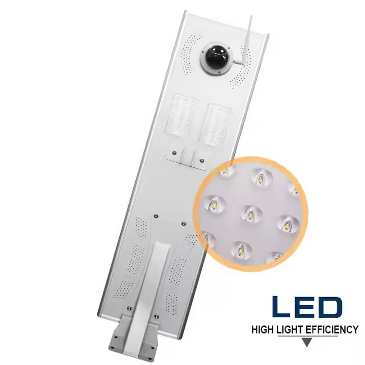 50W Street Light Solar Outdoor Security Camera with Solar Street Lights