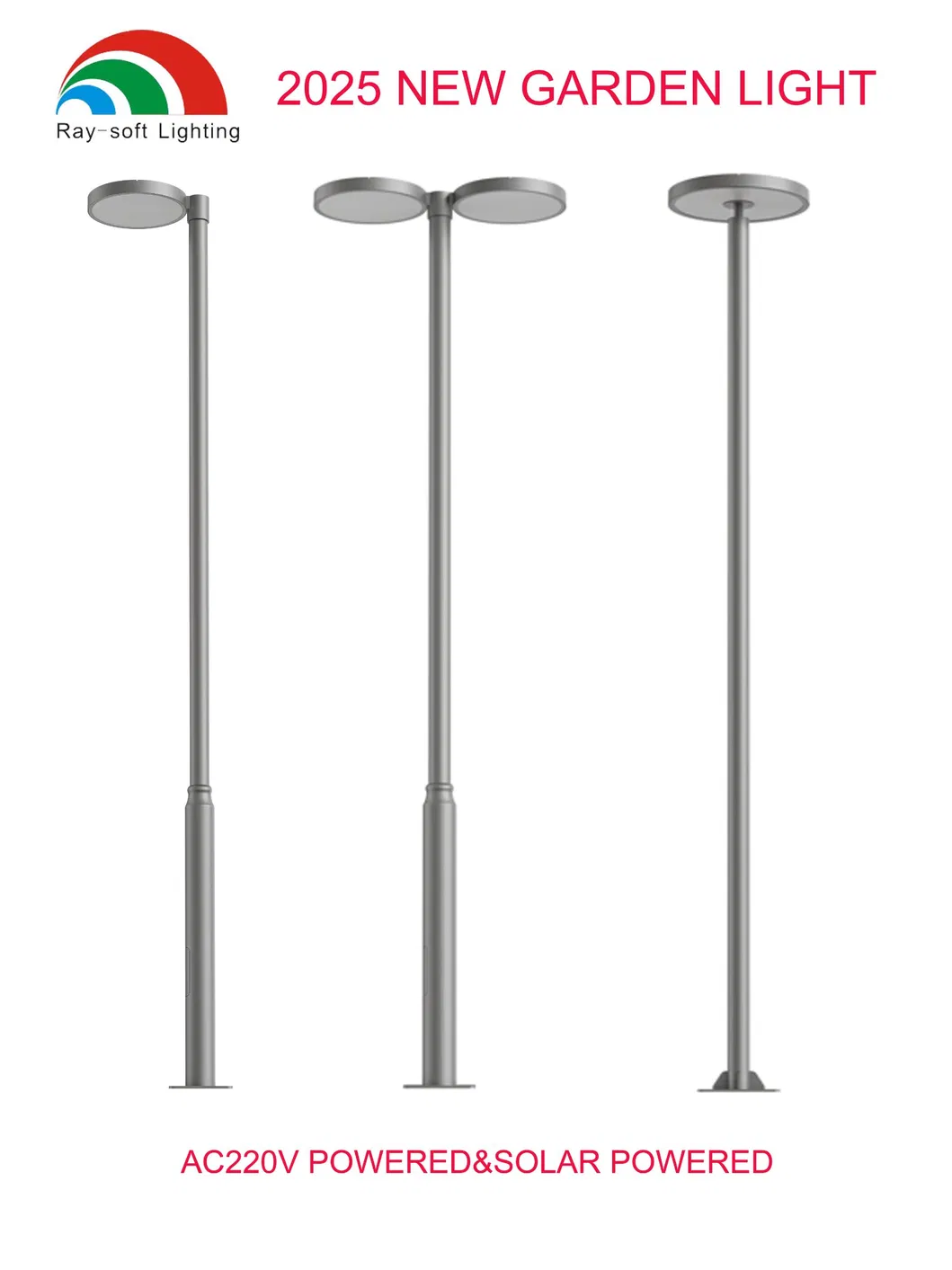 Integrated Solar LED Garden Light