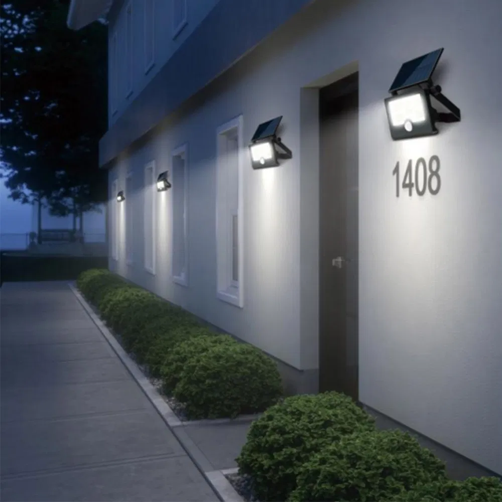 Portable Solar Wall Light Rechargeable Solar Light with Radar function for Parking Garden Courtyard Solar Flood Light