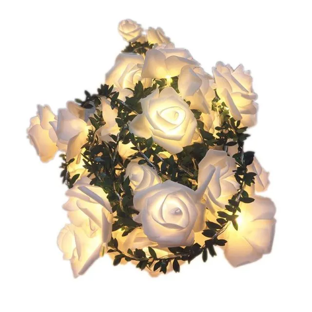 LED Rose Light String 1