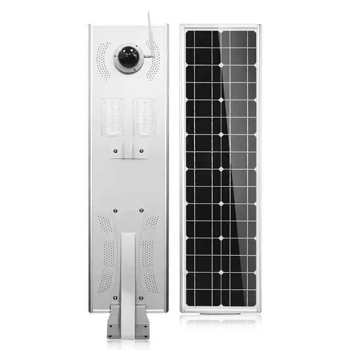 50W Street Light Solar Outdoor Security Camera with Solar Street Lights