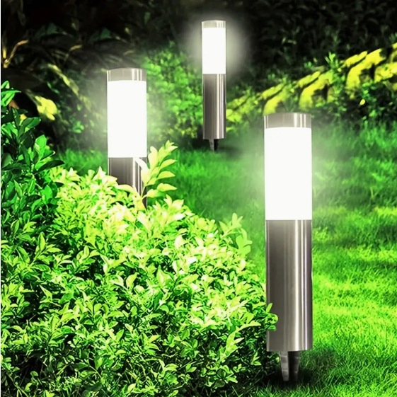 Hot Sell Bollard LED Lawn Solar Light Ground Insert Mounted