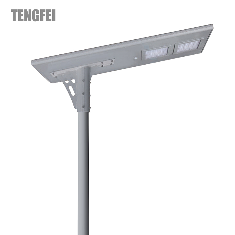 Customized Outdoor Solar Powered Integrated All in One Post Garden Street Light