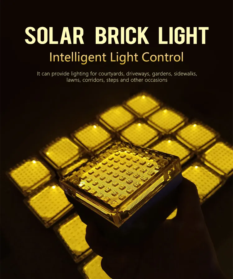 Solar Brick Paver Lights
