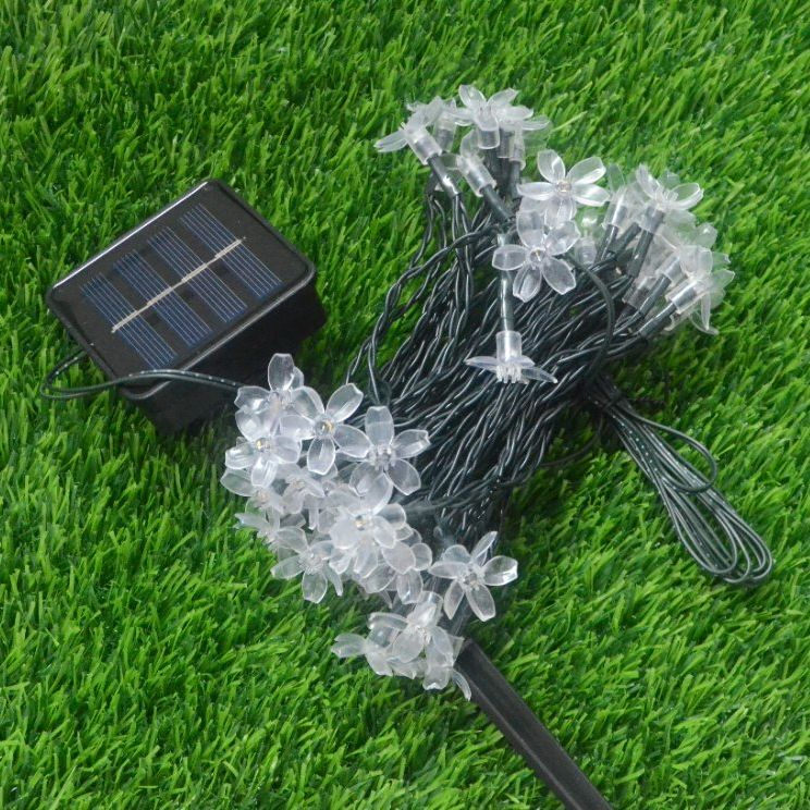 Solar Cherry Blossom Garden Decorative Light for Landscape Decoration