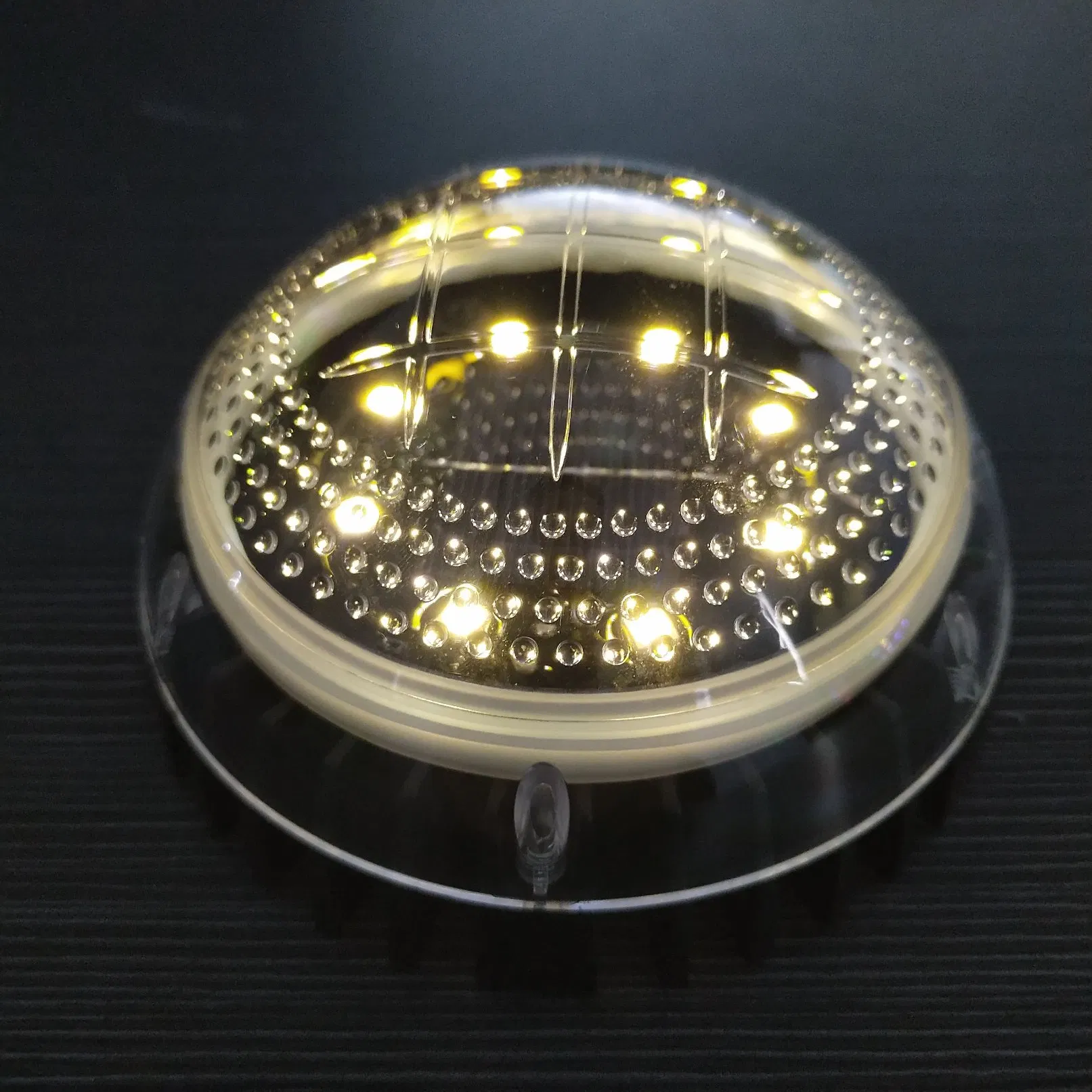 Solar Deck Lights Driveway Dock LED Light Solar Powered Outdoor Waterproof Road Markers for Step Sidewalk Stair