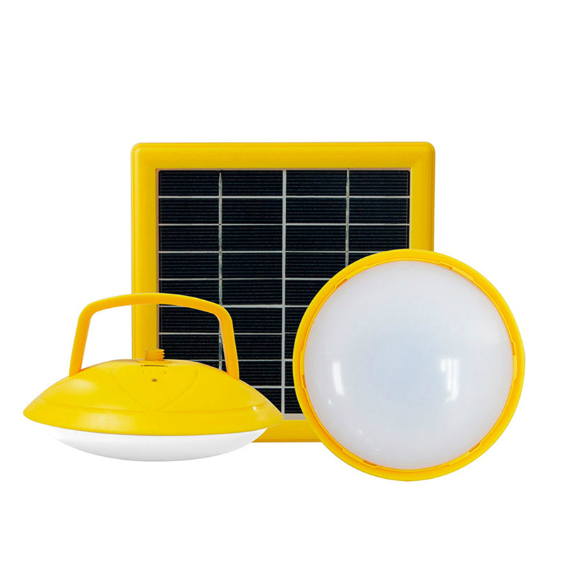 Portable Solar Lighting Kit with 2LED Bulbs of 2600mAh for Indoor and Outdoor