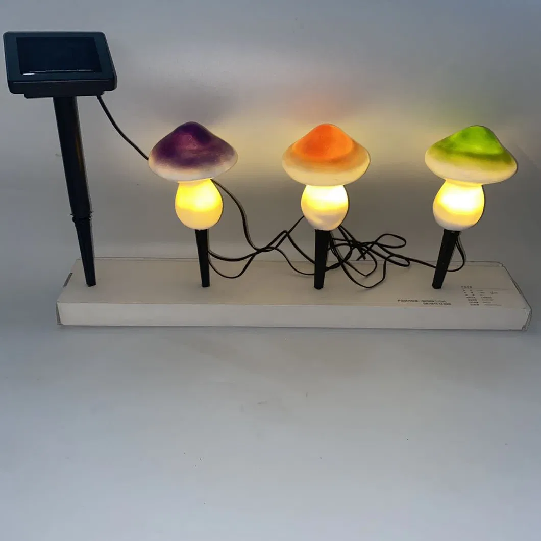 Solar Mushroom Light 4