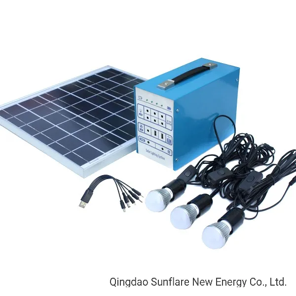 Solar Power Kit Components