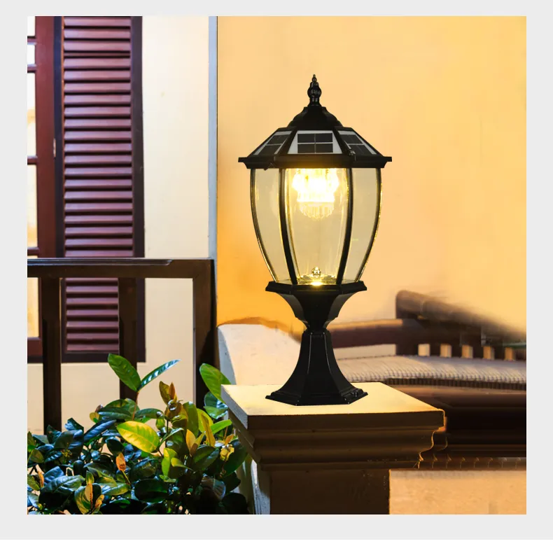 Solar Pillar Light Detail 2