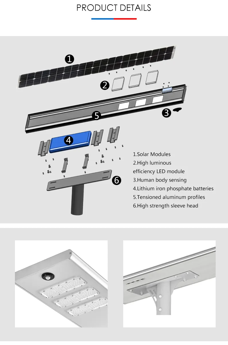 Solar Street Light Structure