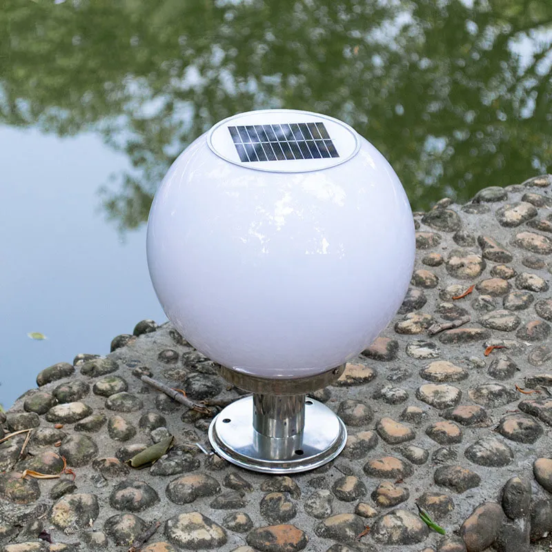 Solar Pillar Lamp View 4