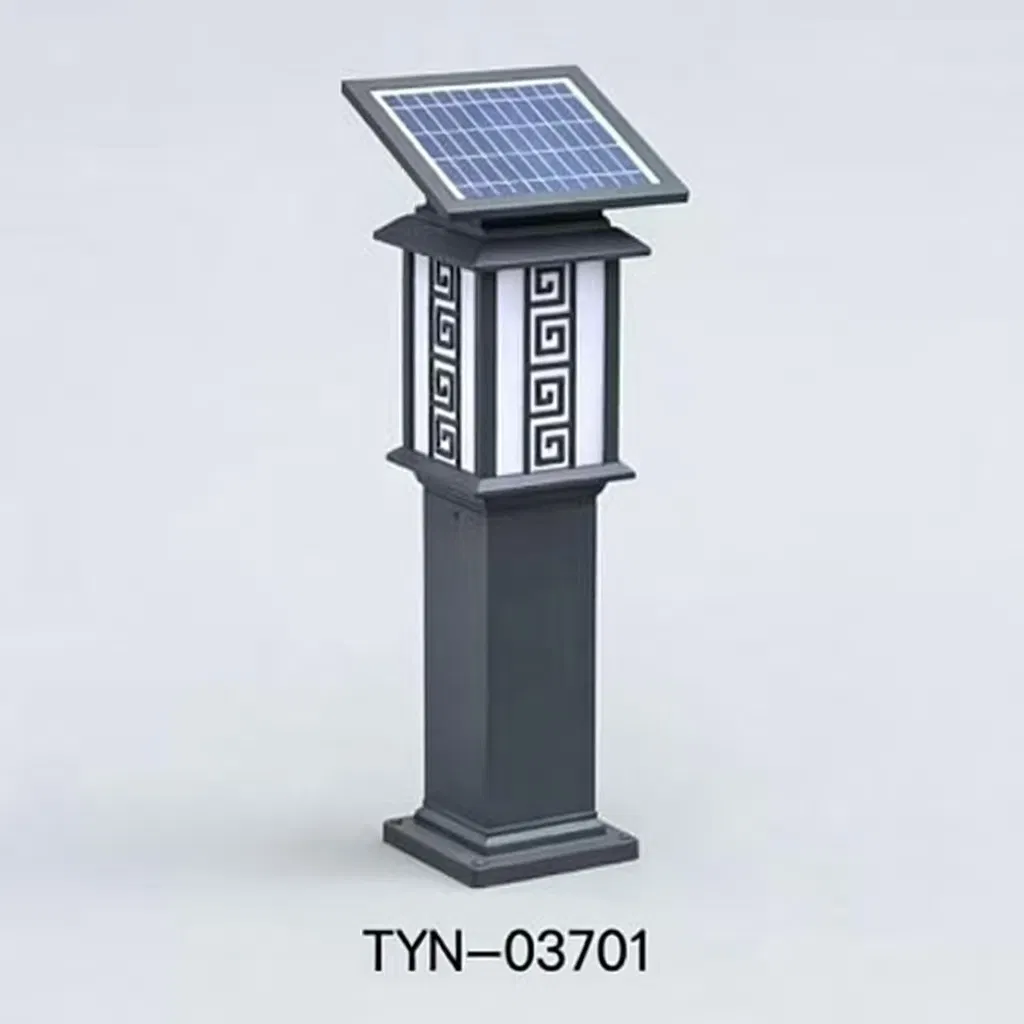 Decorative Aluminum Split Solar LED Street Light for Community
