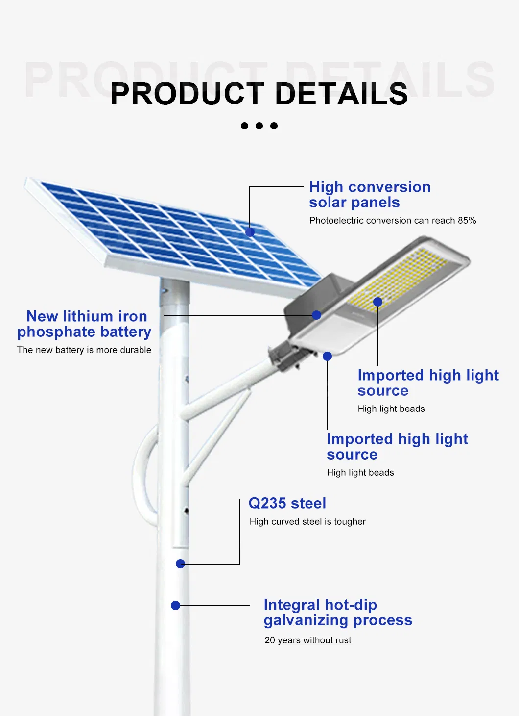 Solar LED Street Light