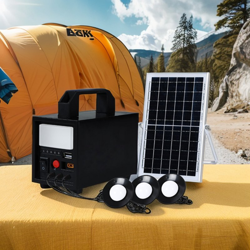 Versatile Solar Power Generator Kits for Outdoor Lighting