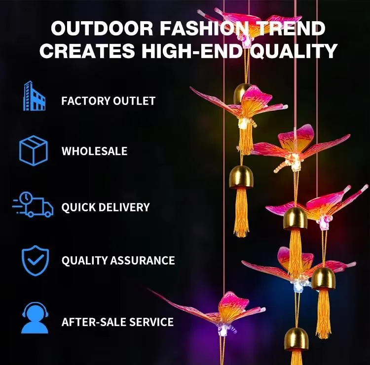 Solar Wind Chime Detail