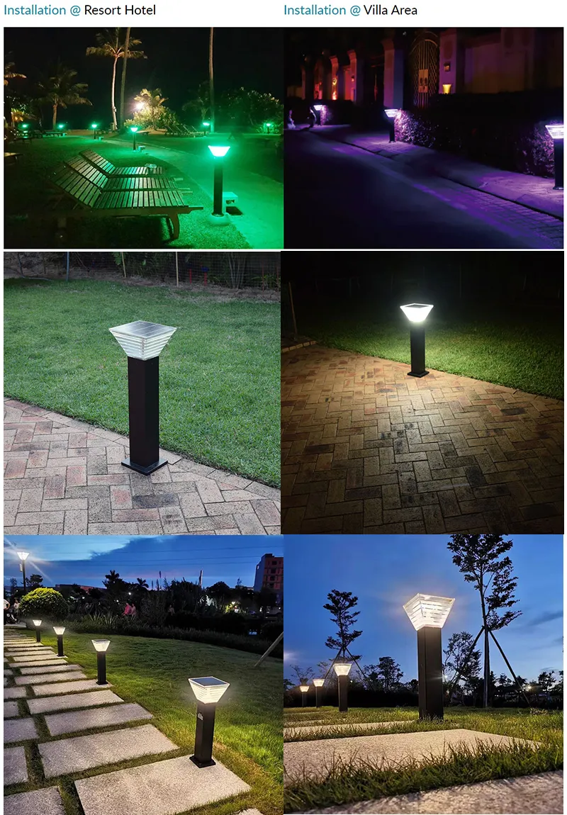 Solar Pillar Light Project