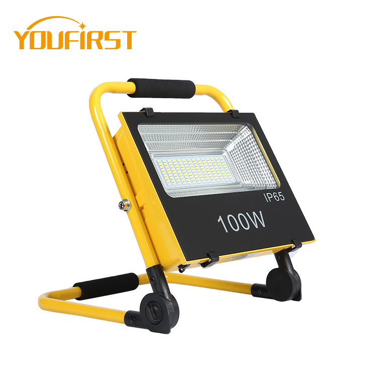 Super Quality Wholesale Price Warehouse Camping 100W All in One Solar LED Flood Light