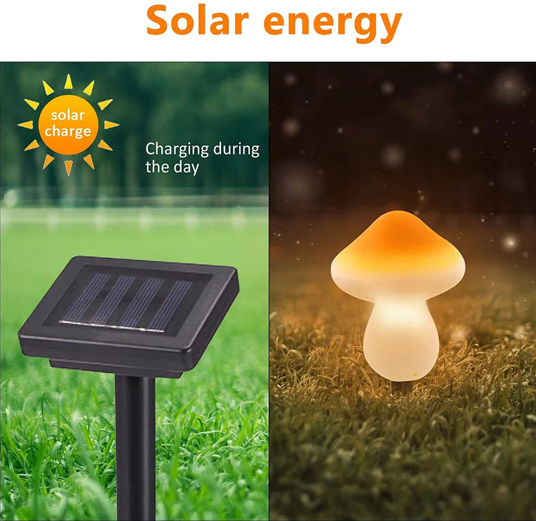 Solar Mushroom Light 8