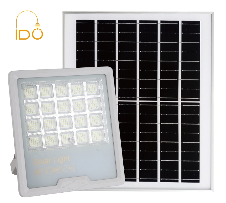Weatherproof Solar Outdoor Floodlight: Great for Deck, Porch &amp; Walkways