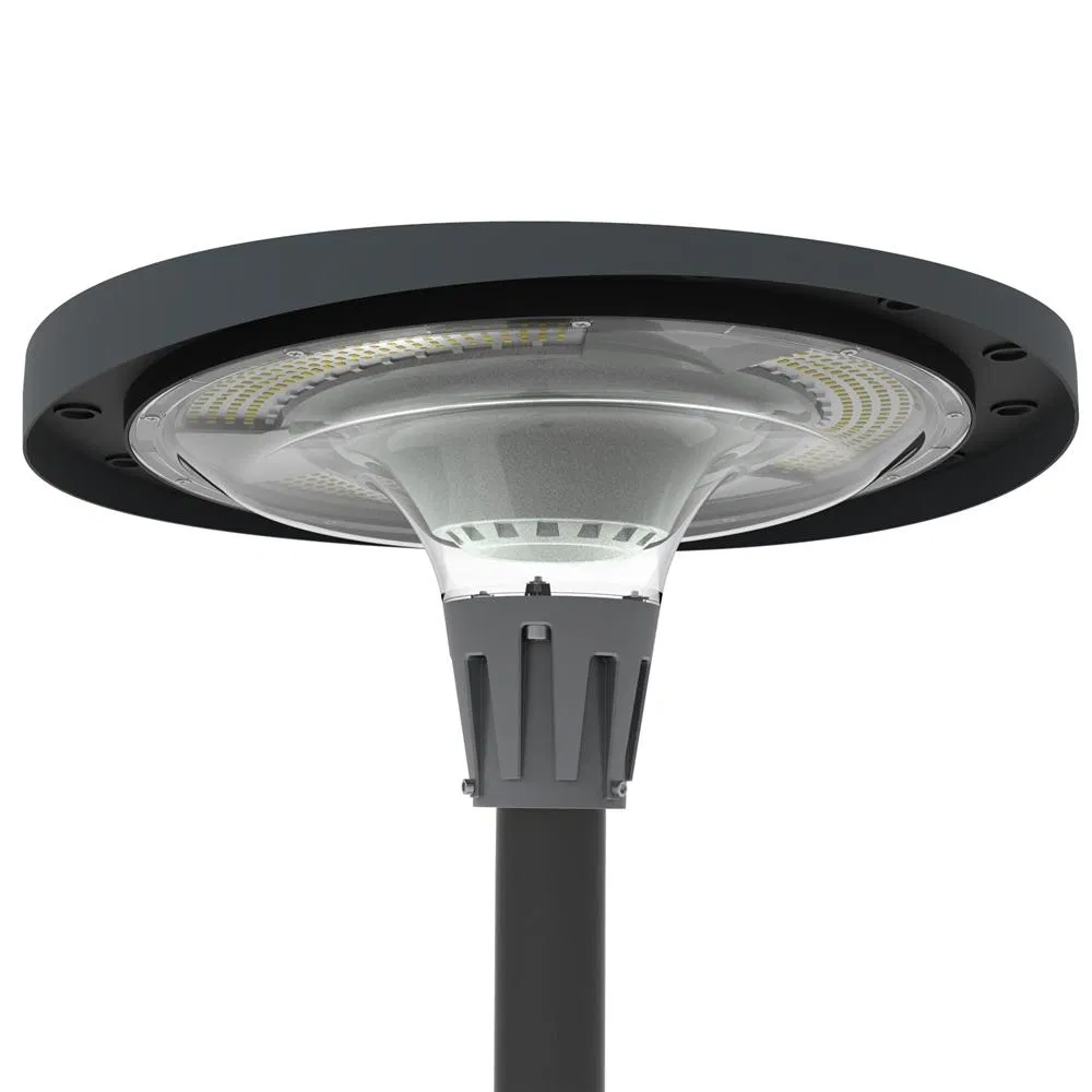 Outdoor LED Garden Light Post Park LED Solar Garden UFO Light