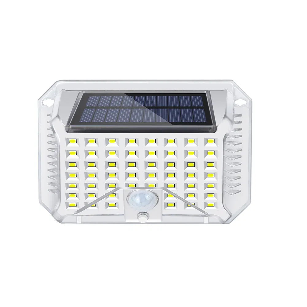 Outdoor Porch Garden Energy Saving Waterproof Solar Exterior LED Sensor Wall Security Deck Light