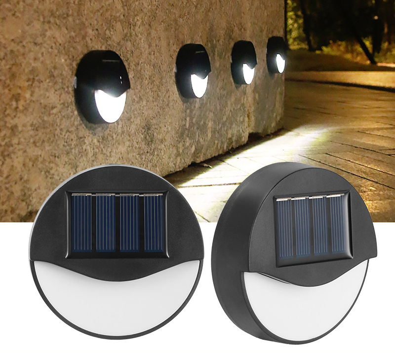 Fence Light Outdoor Waterproof LED Wall Lamp Villa Garden Step Decoration Stair Lights Solar Post Light