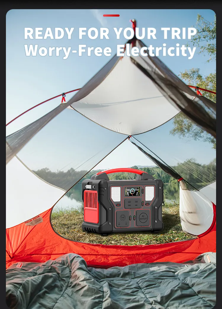 Portable Solar Generator Display 4