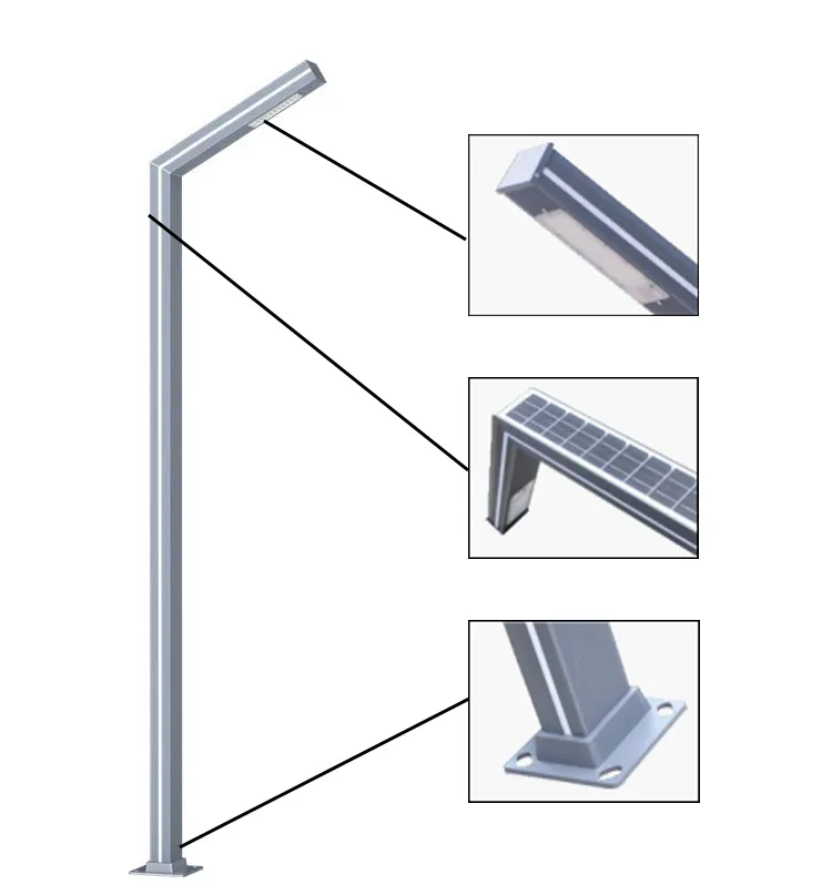 Solar Garden Light Detail 2