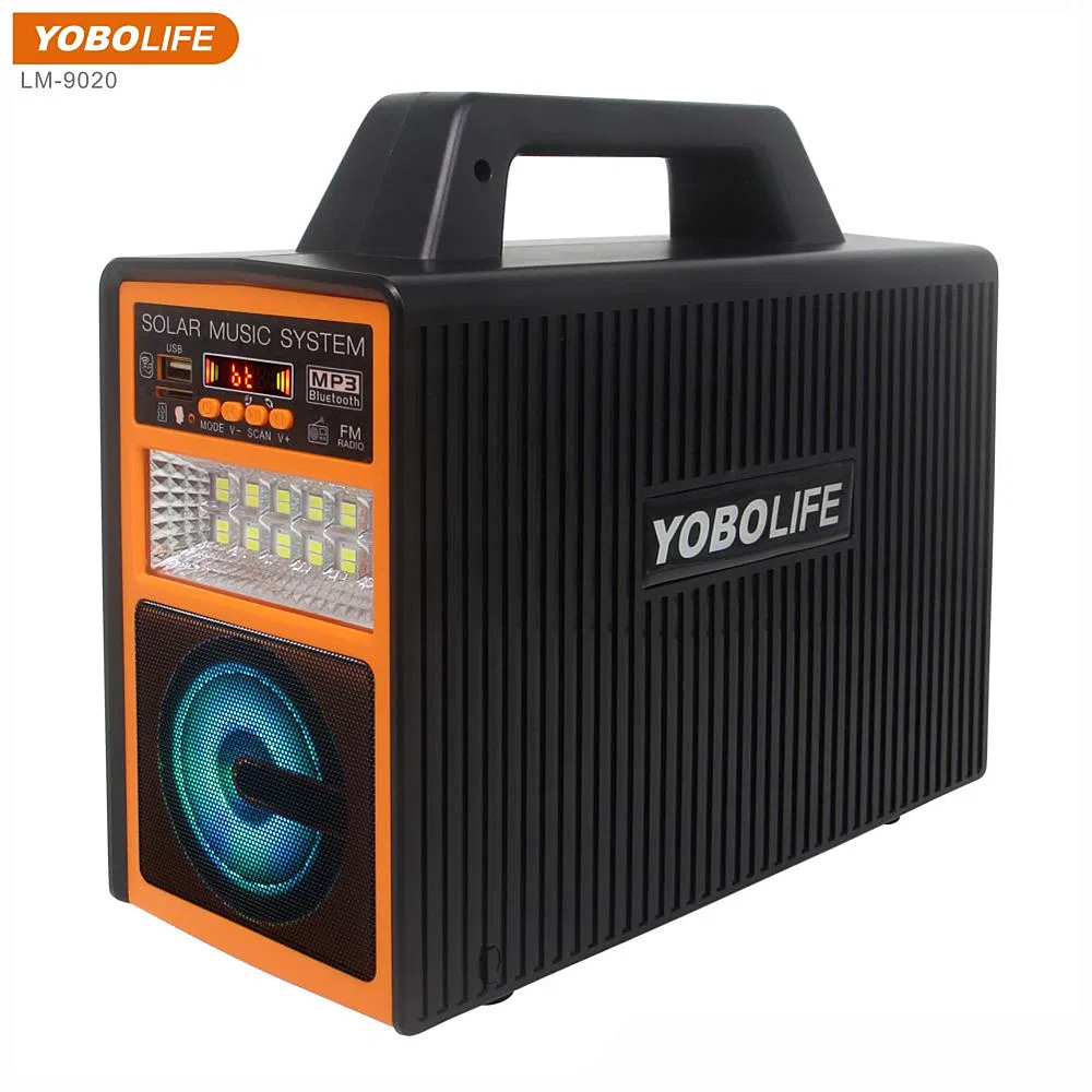 Yobolife High Performance Portable Home Energy Solar Power Lighting Systems with DC LED Bulbs