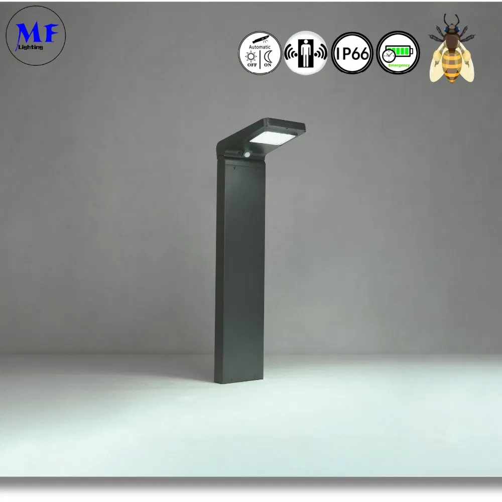 Factory Price 5V 5W Outdoor IP65 Aluminium PC 2 Years Warranty Multiple Sensors LED Solar Lawn Light Garden Light for Sidewalk Garden Courtyards