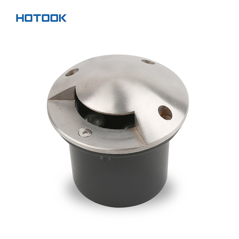 China Factory Outdoor Recessed Ground Lamp 12V 24V IP68 Waterproof RGB Inground 3W 5W 6W 9W Solar Underground Light LED Floor Light