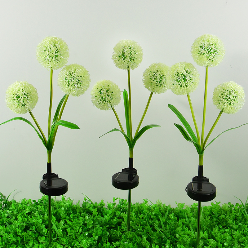 Solar Outdoor Lights Garden Decor Upgraded Solar Garden Lights Decorative Scallion