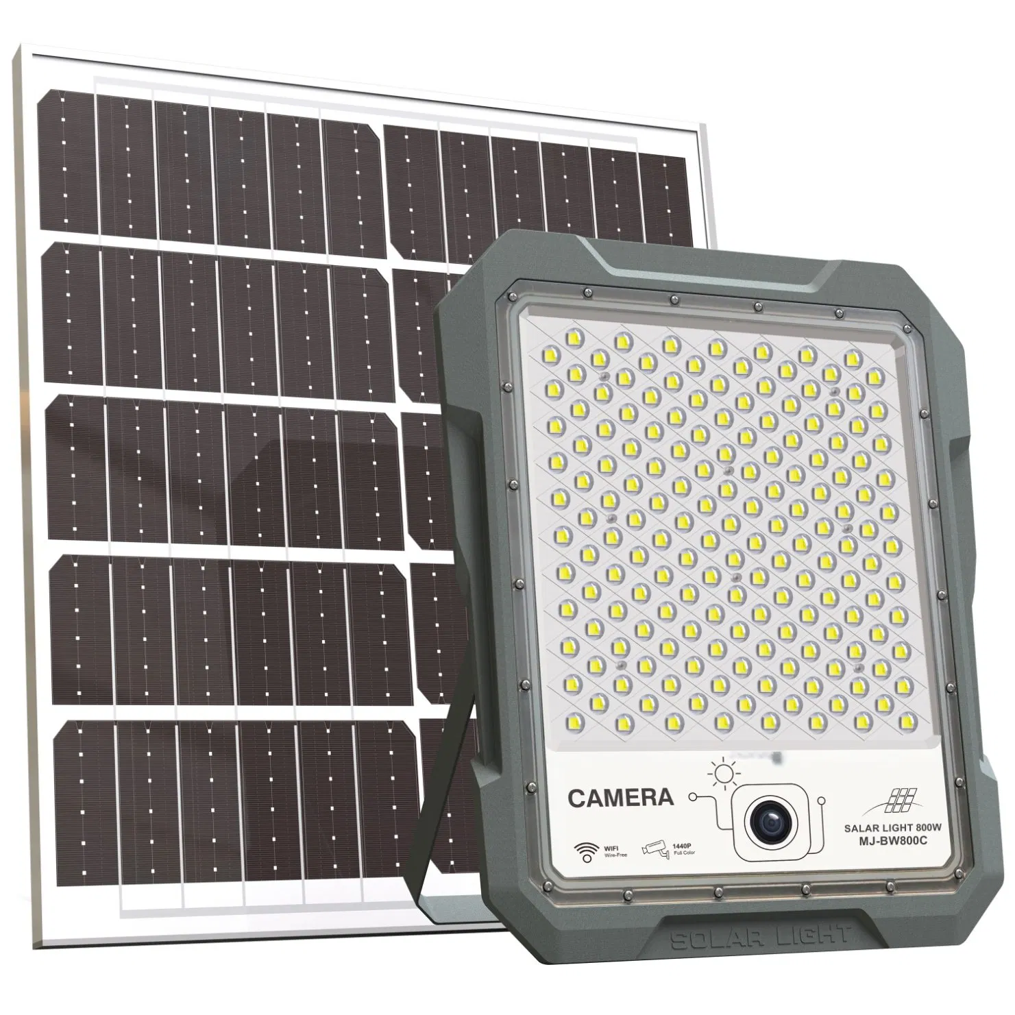 Yaye CE China Solar Factory Supplier 1000/800/600/500/400/300/200/150/100/50/1500W WiFi CCTV Camera ABS Waterproof Aluminum LED Flood Wall Garden Lawn Light