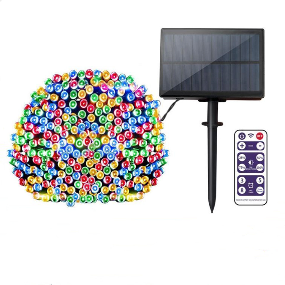 Outdoor Waterproof Holiday Decoration Solar LED String Light