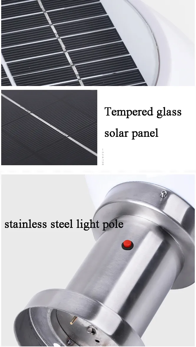 Solar Pillar Lamp View 7